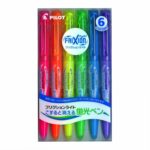 Pilot Frixion Light Fluorescent Ink Erasable Highlighter Pen (Pink / Orange / Yellow / Green / Blue / Violet) (Japan Import)