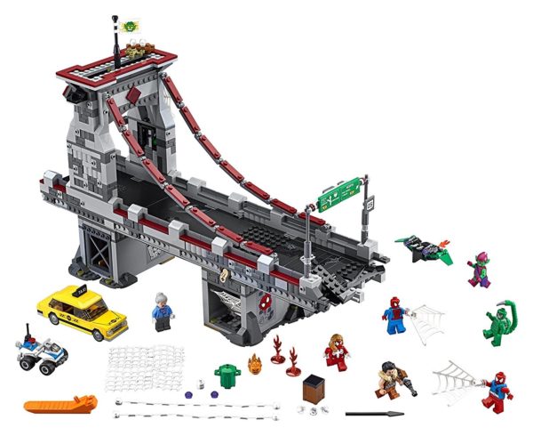LEGO Super Heroes Spider-Man: The Great Battle on Web / Warriors Bridge 76057 - Image 3