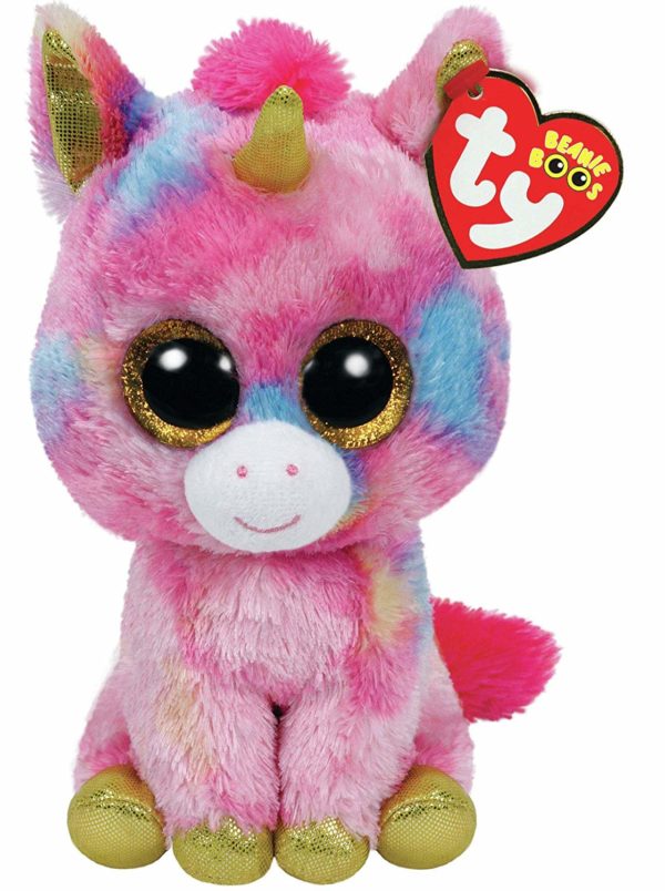 Ty Thai Beanie Boo's Beanie Booze M Size Fantasia (Unicorn Multi) ?Plush Doll? 36158