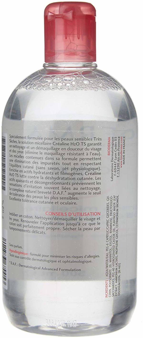 Bioderma sansibio (Clearin) H2O berry dry 500 ml [Parallel import goods] - Image 2
