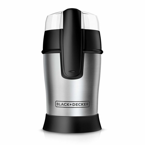 Black & Decker CBG100S Bean Coffee Grinder, One Size, White,Stainless - Image 8