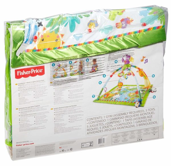Fisher Price Rain Forest Deluxe Gym II DFP 08 - Image 9