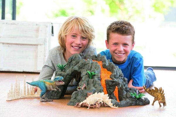 Shreich Dino Large Volcano and Tyrannosaurus Big Set Figure 42305 - Image 7