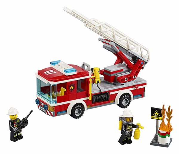 Lego City Fire Ladder Truck - Image 3