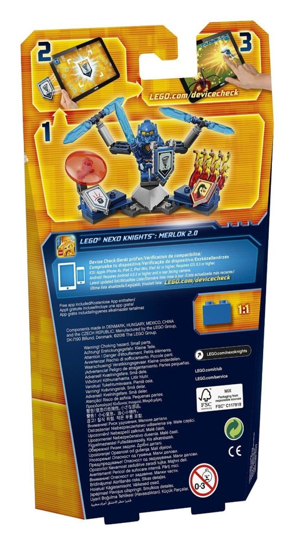 Lego (LEGO) Nex Knights Shield Set Clay 70330 - Image 2