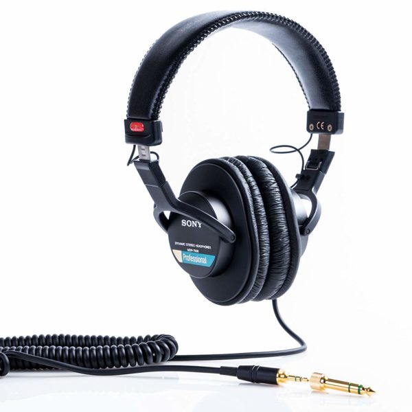 SONY stereo headphone MDR - 7506