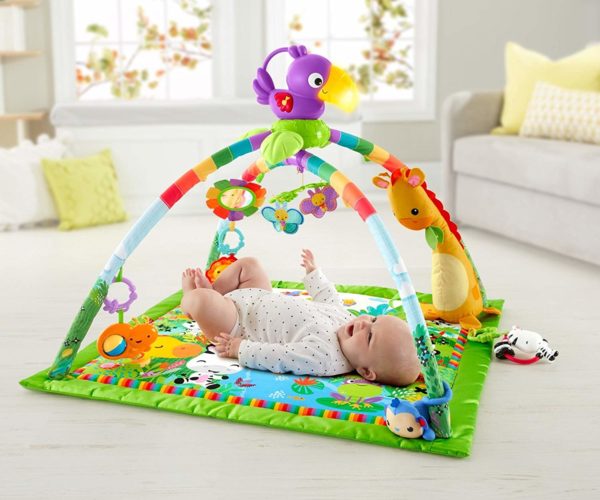 Fisher Price Rain Forest Deluxe Gym II DFP 08 - Image 6