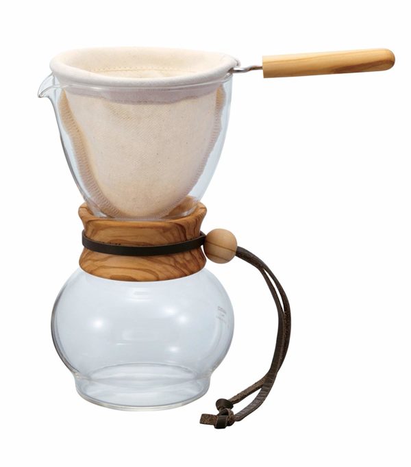 HARIO (Hario) Nel drip filter machine Wood neck coffee drip for DPW-1 for one or two people DFN-1 - Image 2