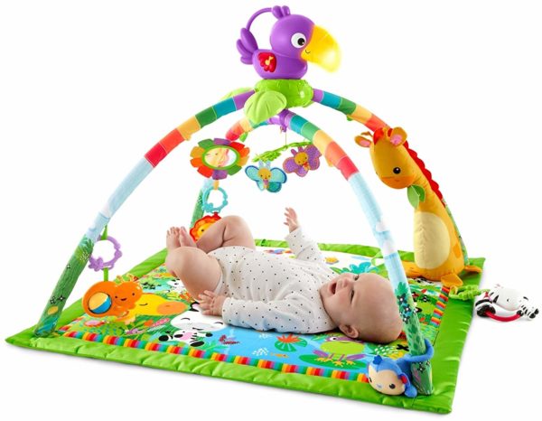 Fisher Price Rain Forest Deluxe Gym II DFP 08 - Image 2