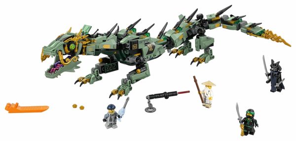 LEGO Ninjago Green Ninja Mech Dragon 70612 Building Kit (544 Piece) - Image 2