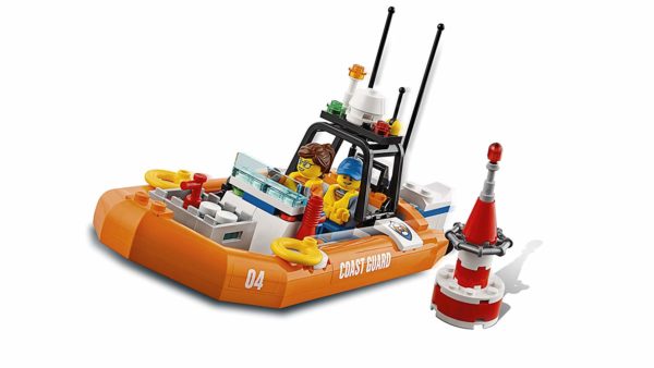 Lego (LEGO) City Ocean Rescue Boat and 4WD Carrier 60165 - Image 4