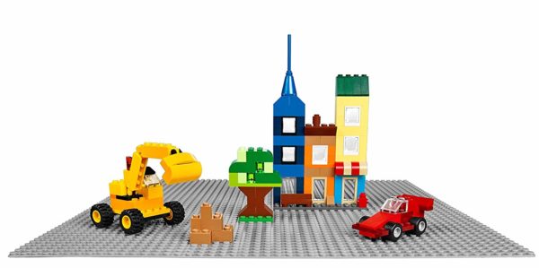 (European Version) LEGO Classic Base Extra Large Building Plate 15 x 15 Inch Platform, Gray | 10701 - Image 3