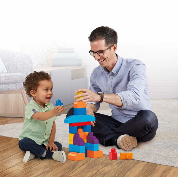 Mega Bloks 80-Piece Big Building Bag, Classic - Image 2