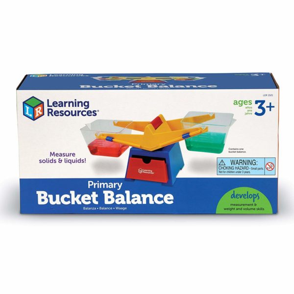 Mathematics teaching material bucket balance scale Scale Primary Bucket Balance LER 1521 - Image 3