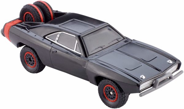 1/55 1970 DODGE CHARGER OFFROAD (BLACK) FURIOUS 7 Wild Speed SKY MISSION Playing Mattler HOTWHEELS - Image 3