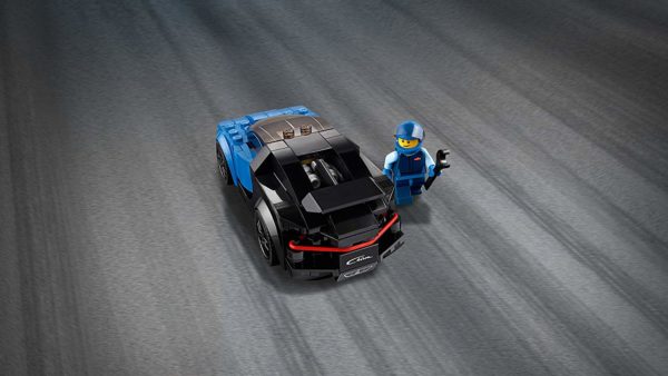 LEGO Speed Champions 6175244 Bugatti Chiron 75878, Multi - Image 7