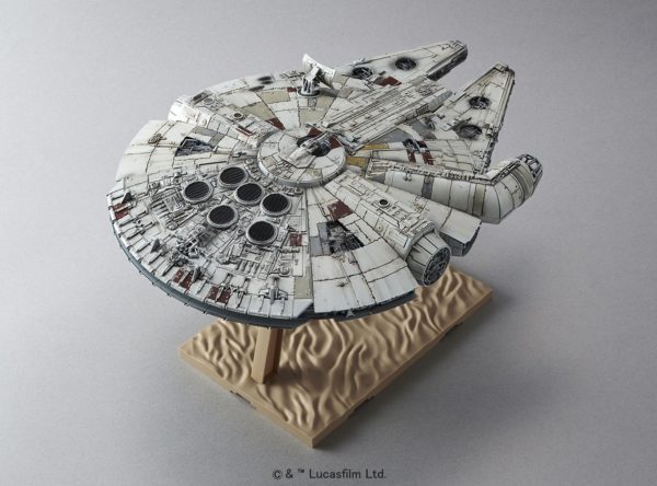 Bandai Star Wars 1/144 Scale  Millennium Falcon (Force Awakening) - Image 2