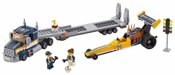 LEGO city ultra high speed race car and trailer 60151 - Image 3