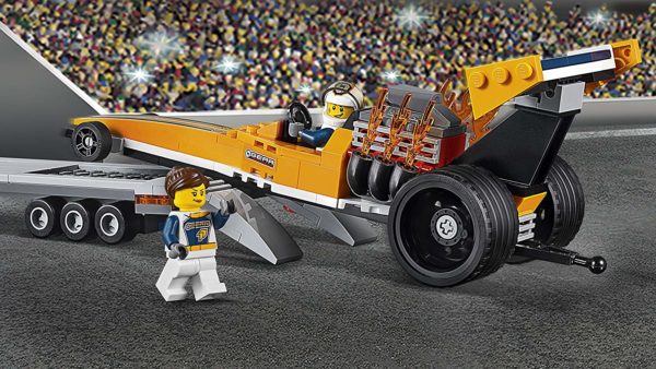 LEGO city ultra high speed race car and trailer 60151 - Image 5