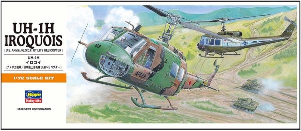 Hasegawa 1/72 Ground Self Defense Force UH-1 H Iroquo Plastic Model A 11 - Image 3