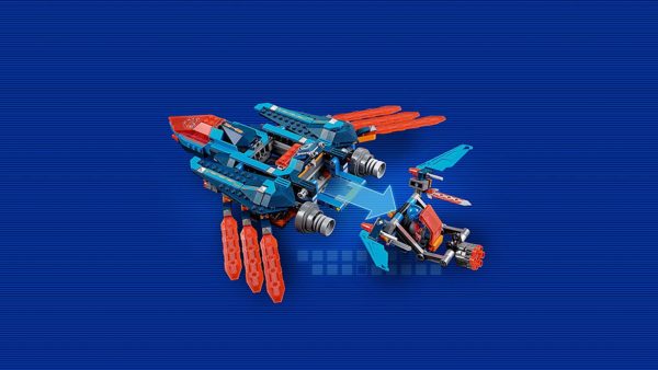 LEGO (LEGO) of Nex Knights clay Falcon Fighter 70351 - Image 8