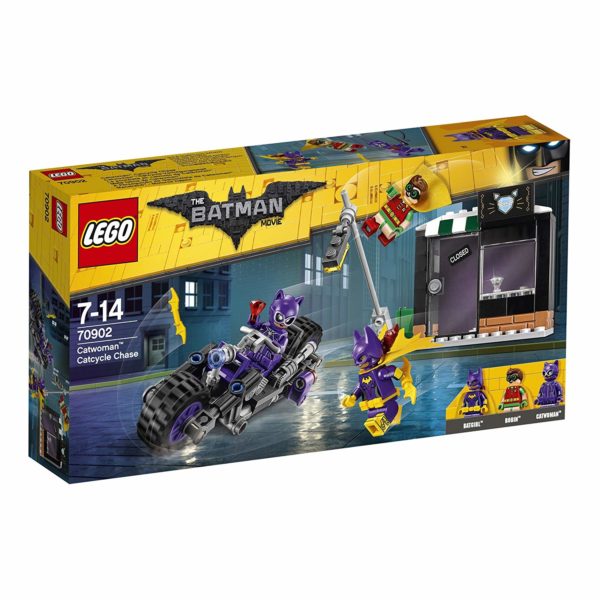 Lego (LEGO) Batman Movie Cat Woman's Cat Cycle Chase 70902 - Image 9
