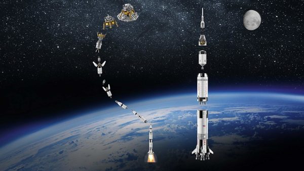 Lego (LEGO) Idea Lego (R) NASA Apollo Plan Saturn V 21309 - Image 5