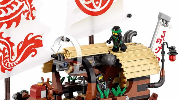 Lego (LEGO) Ninja Go Airborne Battleship Bounty No. 70618 - Image 5