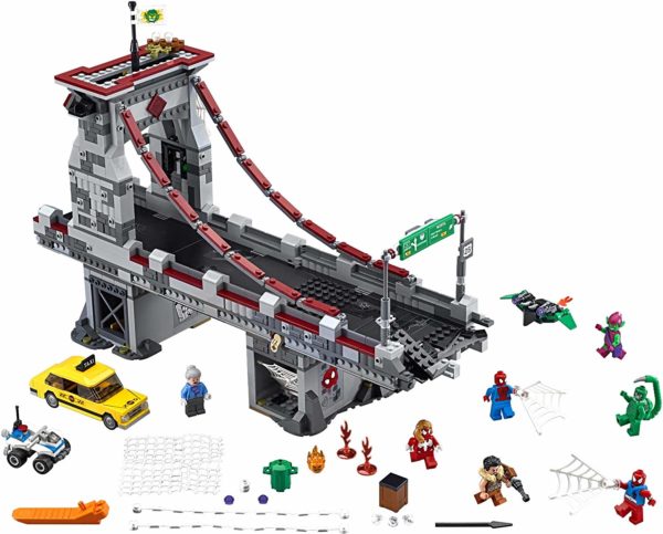 LEGO Super Heroes Spider-Man: The Great Battle on Web / Warriors Bridge 76057 - Image 10
