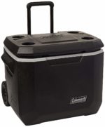 [Coleman] Coleman Cooler Box Extreme Wheel Cooler 50QT Large Capacity About 47L Outdoor Camping Hard Cooler with Caster WHEELED COOLERS [Parallel import goods]