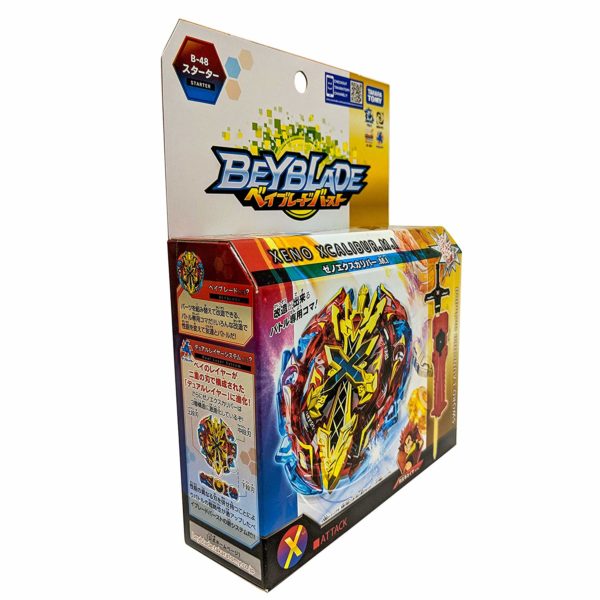 Takaratomy Beyblade Burst B-48 Xeno Xcalibur M.I Attack Starter with Launcher - Image 5