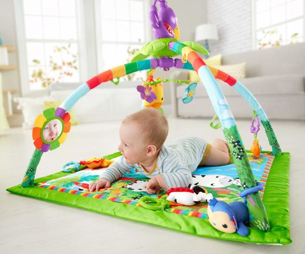 Fisher Price Rain Forest Deluxe Gym II DFP 08 - Image 10