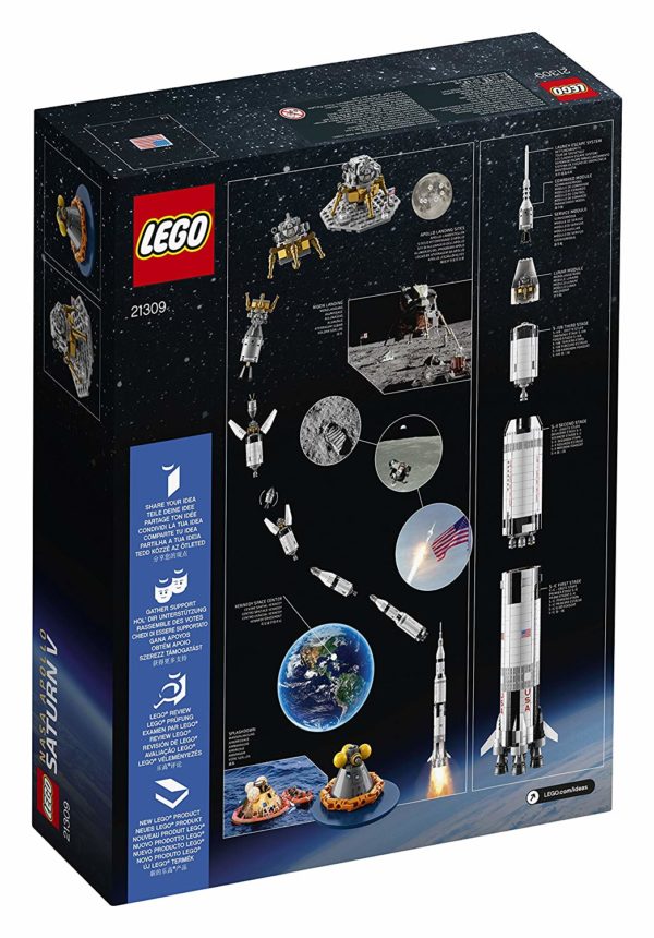 Lego (LEGO) Idea Lego (R) NASA Apollo Plan Saturn V 21309 - Image 2