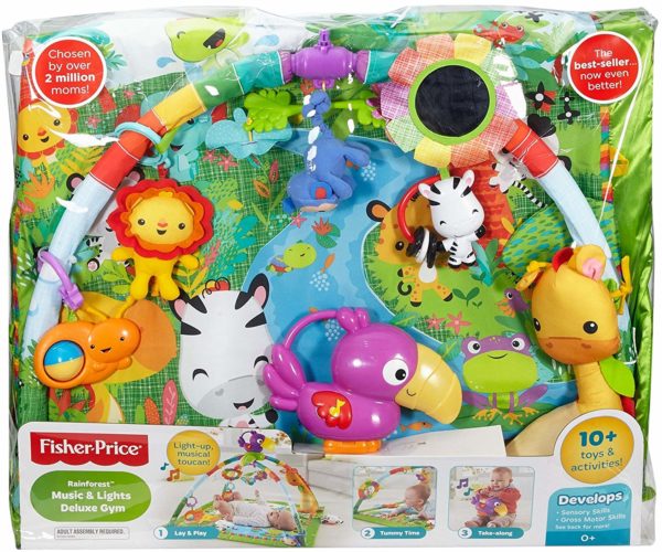 Fisher Price Rain Forest Deluxe Gym II DFP 08 - Image 5