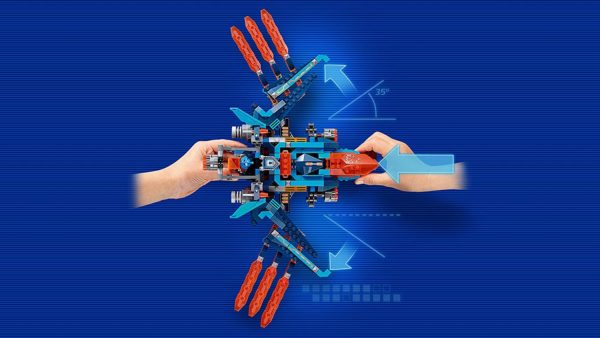LEGO (LEGO) of Nex Knights clay Falcon Fighter 70351 - Image 6