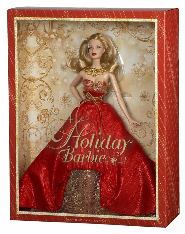 Barbie Collector 2014 Holiday Barbie PINK (BDH 13) - Image 4