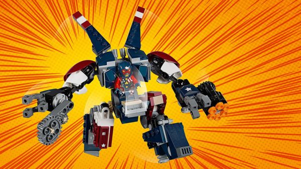 LEGO (LEGO) Super Heroes Iron Man: Detroit Steele of the attack 76077 - Image 7