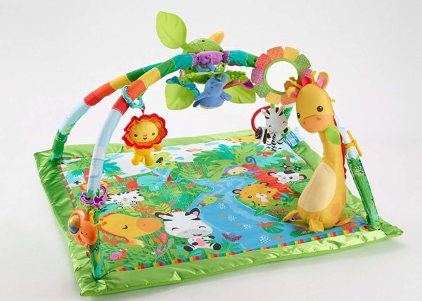Fisher Price Rain Forest Deluxe Gym II DFP 08 - Image 7