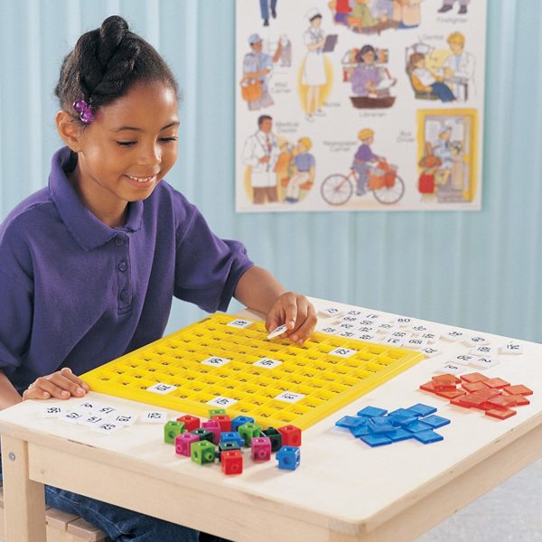 Hundreds Number Board Mathematical teaching material Numeric board 100 Mass board - Image 3