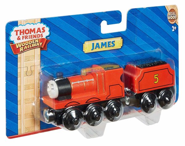 Fisher-Price Thomas & Friends Wooden Railway, James Engine - Image 3