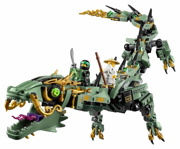 LEGO Ninjago Green Ninja Mech Dragon 70612 Building Kit (544 Piece) - Image 3