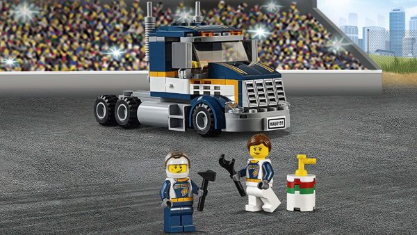 LEGO city ultra high speed race car and trailer 60151 - Image 10
