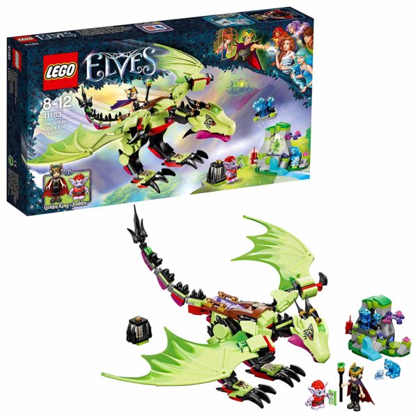 Lego (LEGO) Elves Goblin King and Evil Dragon 41183