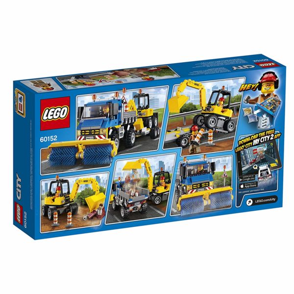 LEGO city sweepers and excavators 60152 - Image 2