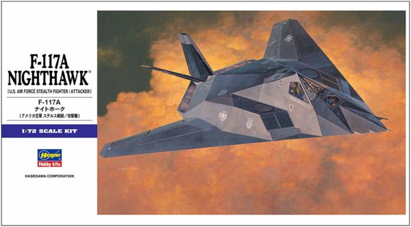 Hasegawa 1/72 US Air Force F-117A Nighthawk Plastic Model E1 - Image 2