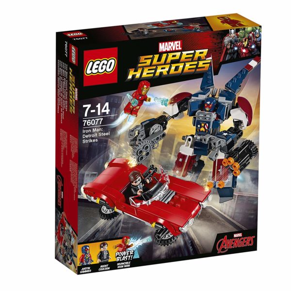 LEGO (LEGO) Super Heroes Iron Man: Detroit Steele of the attack 76077 - Image 4