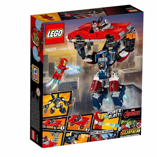 LEGO (LEGO) Super Heroes Iron Man: Detroit Steele of the attack 76077 - Image 11