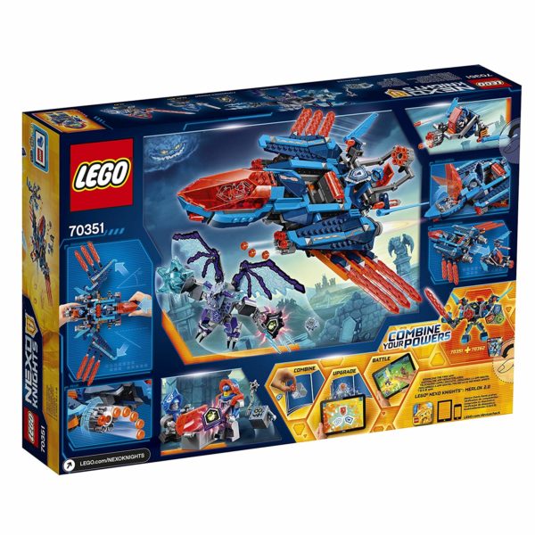 LEGO (LEGO) of Nex Knights clay Falcon Fighter 70351 - Image 2