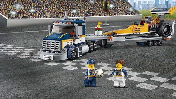 LEGO city ultra high speed race car and trailer 60151 - Image 4