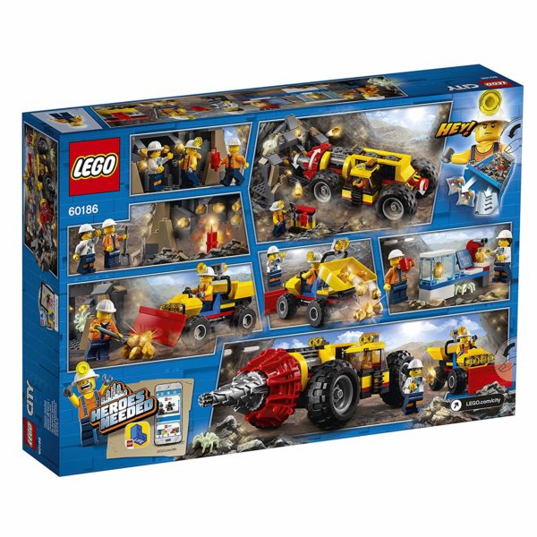 LEGO City Garigari drill car 60186 - Image 10